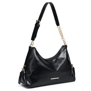 2911 Retro Hobo Bag Trendy Shoulder Purse Multi-Pocket Handbags Tote